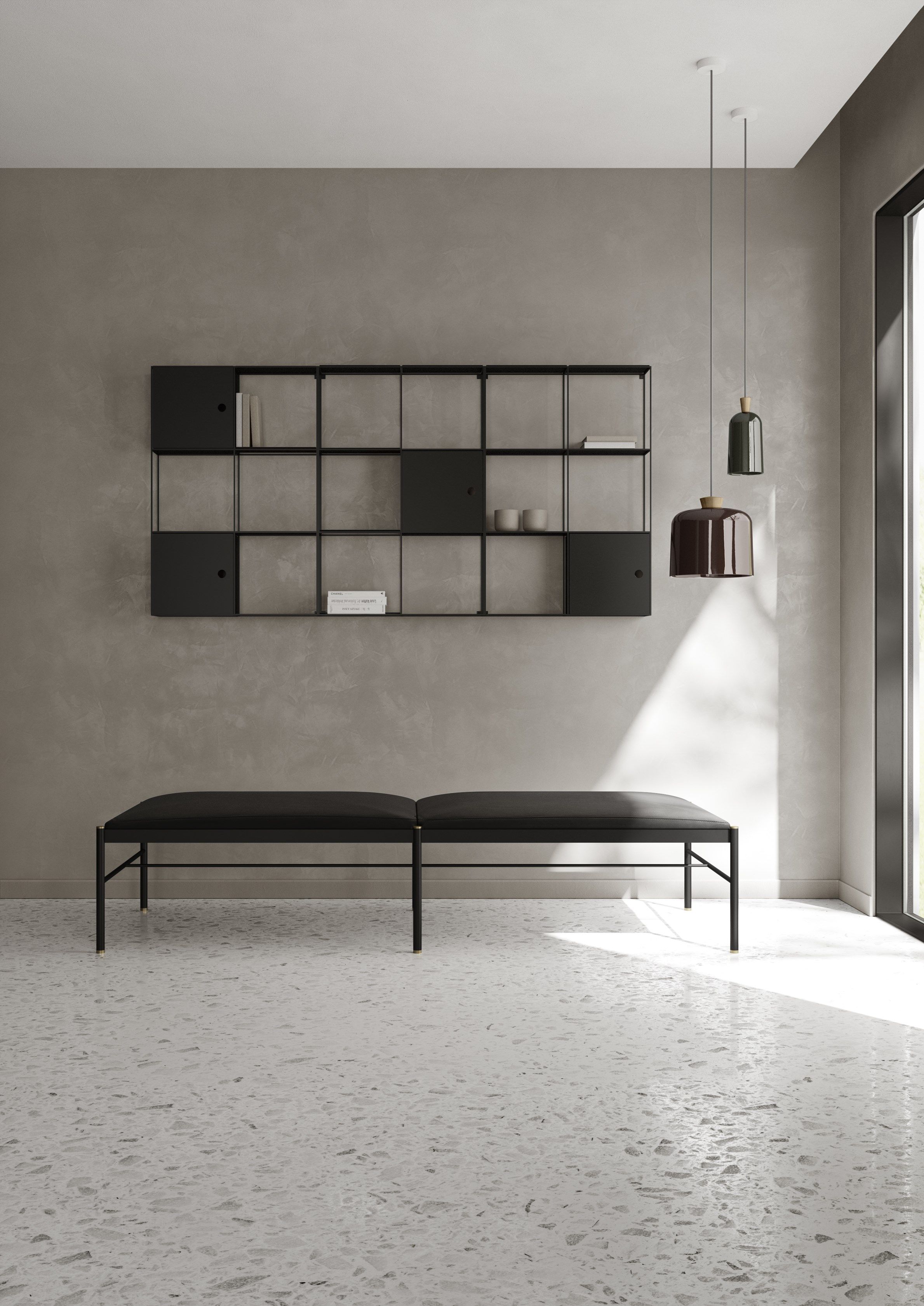 Скамейка для ванной из искусственной кожи Ex.T Rest ARCH-00105282 - Вид №3