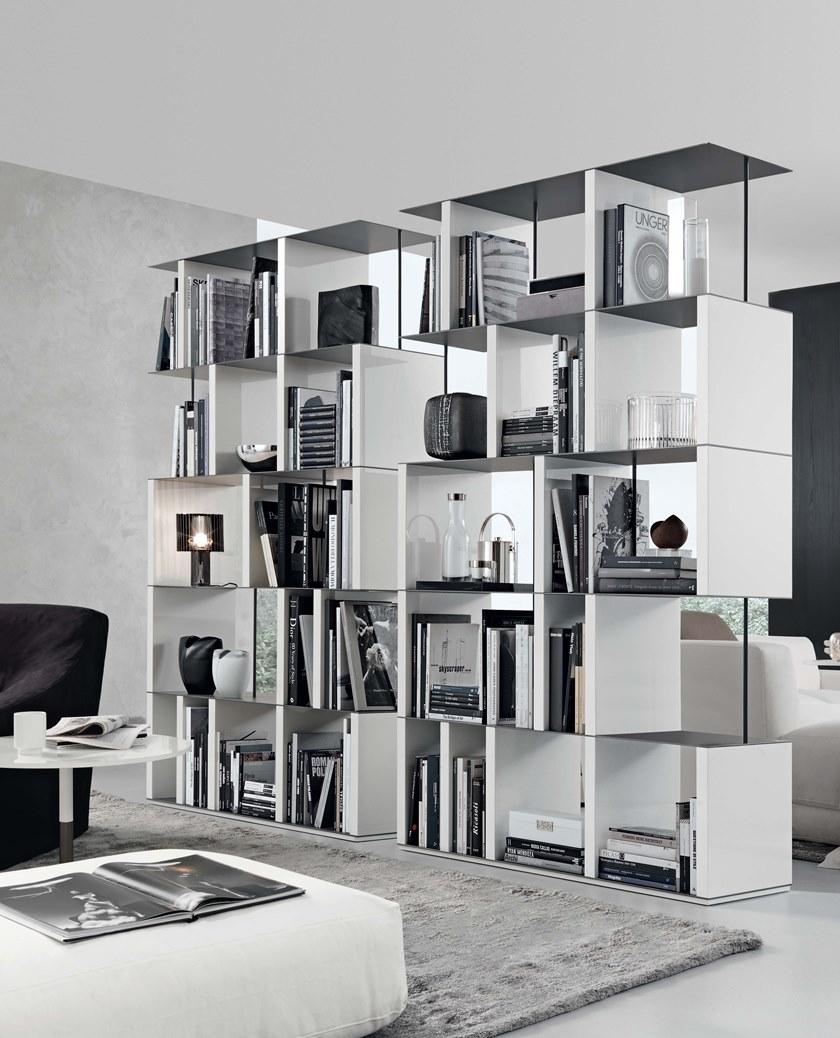 JESSE Отдельно стоящий открытый книжный шкаф из железа и дерева sun-id-1456708 - Вид №2