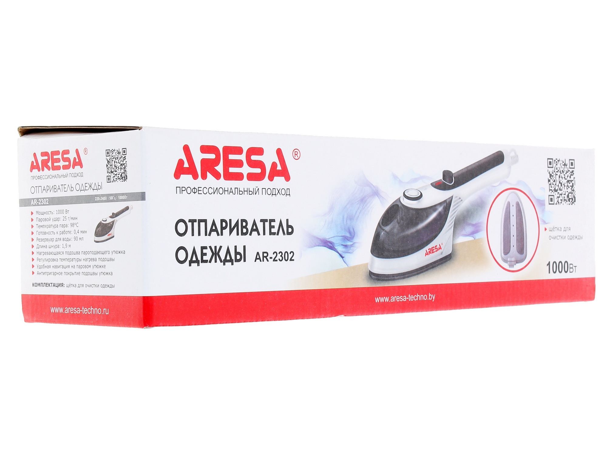 1195393 Отпариватель Aresa AR-2302 черный STDN-0080150 - Вид №7