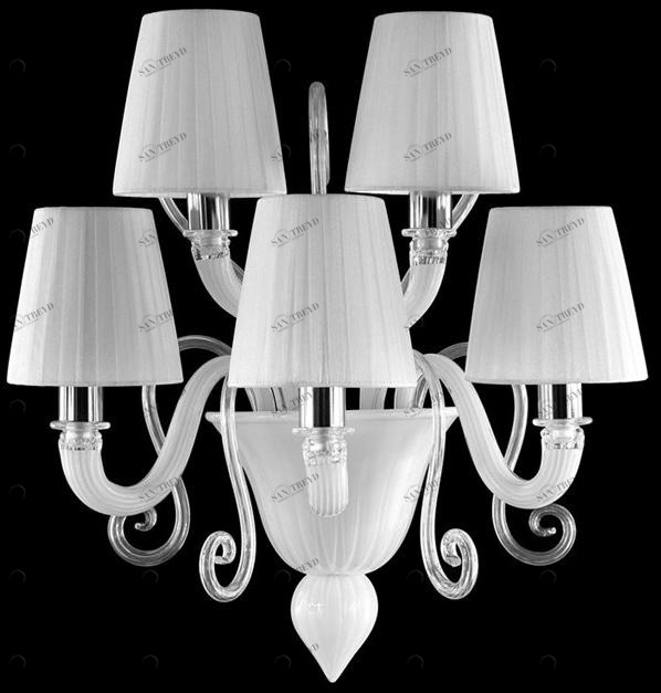 MULTIFORME Бра из муранского стекла ручной работы Gatsby Apep0484-3+2-wcw