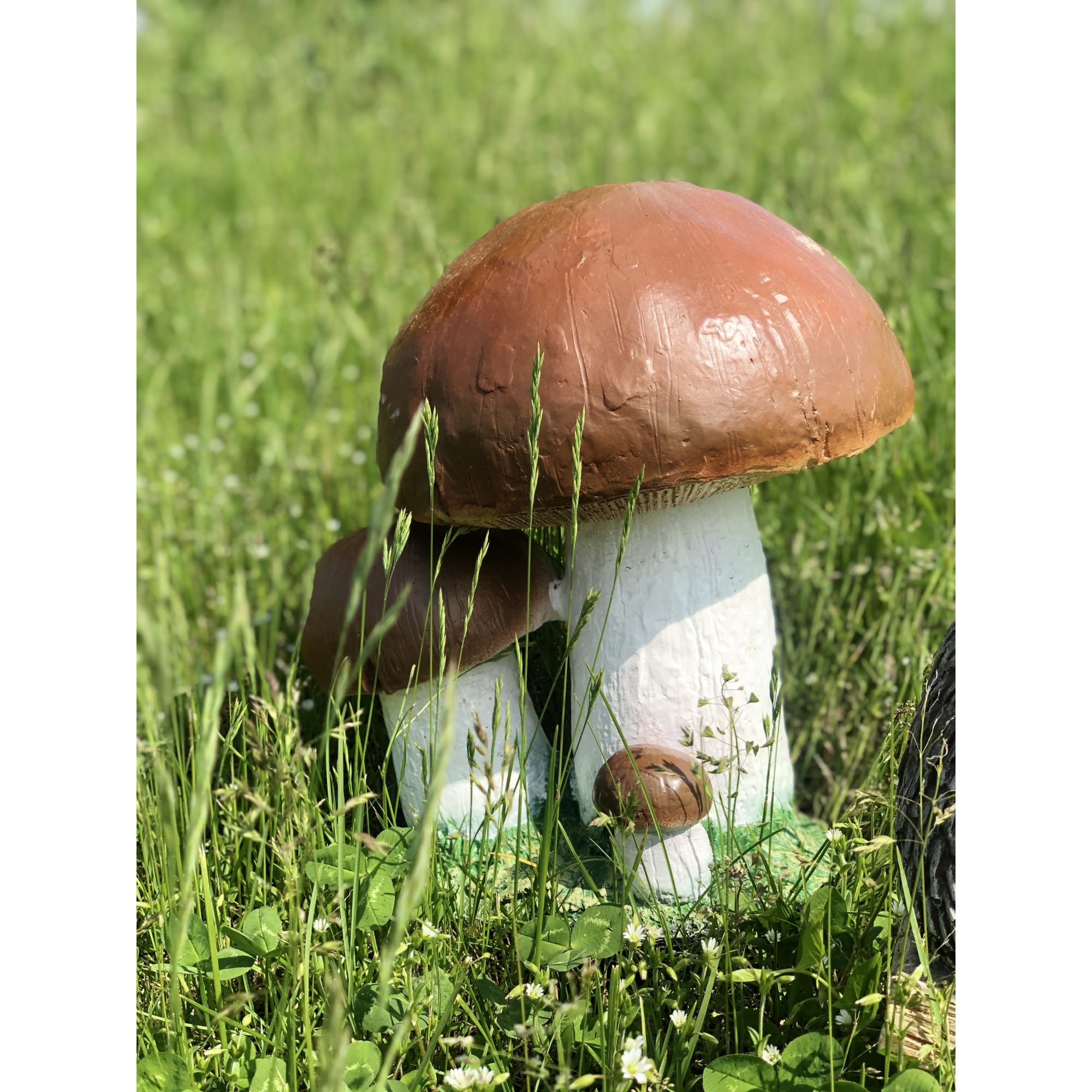 82279086 Фигура садовая «Гриб белый большой» 32 см Santreyd  - Вид №4