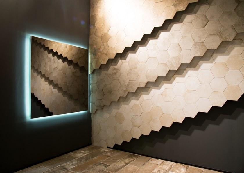 Aparici Настенная / напольная плитка из керамогранита с эффектом камня Recover sun-id-1458710 - Вид №1