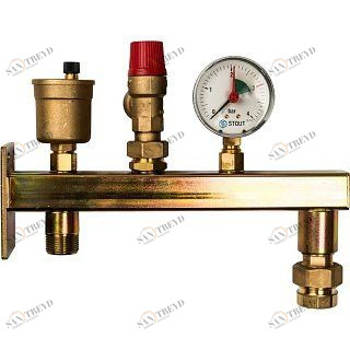 Группа подключения мембранного бака STOUT до 3 бар SVS0006013020