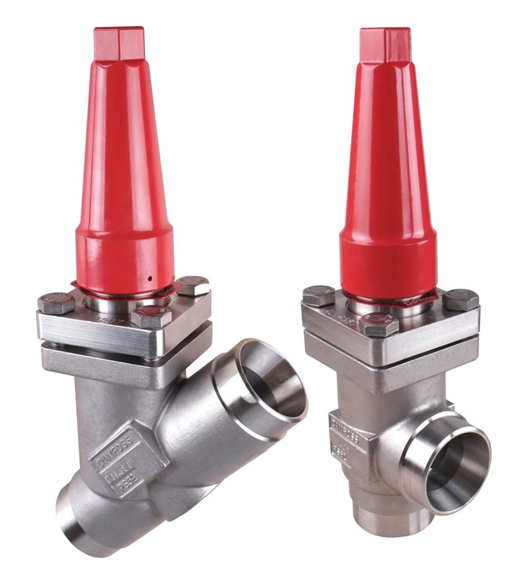 Danfoss SVA-S SS — запорные клапаны со стандартным штоком из нержавеющей стали SVA-S SS 15 D STR Cap Запорный клапан 148B5292  - Вид №2