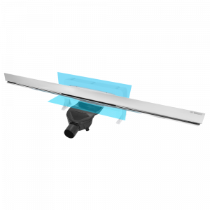 091157 Желоб водосток WALL 1000 пристенный  Berges WALL