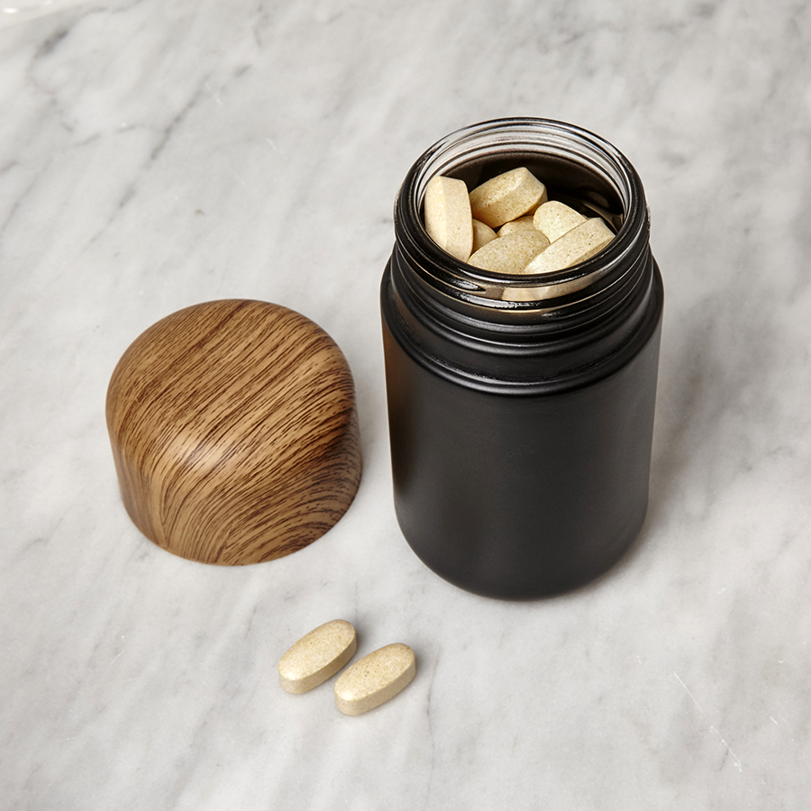 HE08-L Банка childproof stash 120 мл Kikkerland  - Вид №1