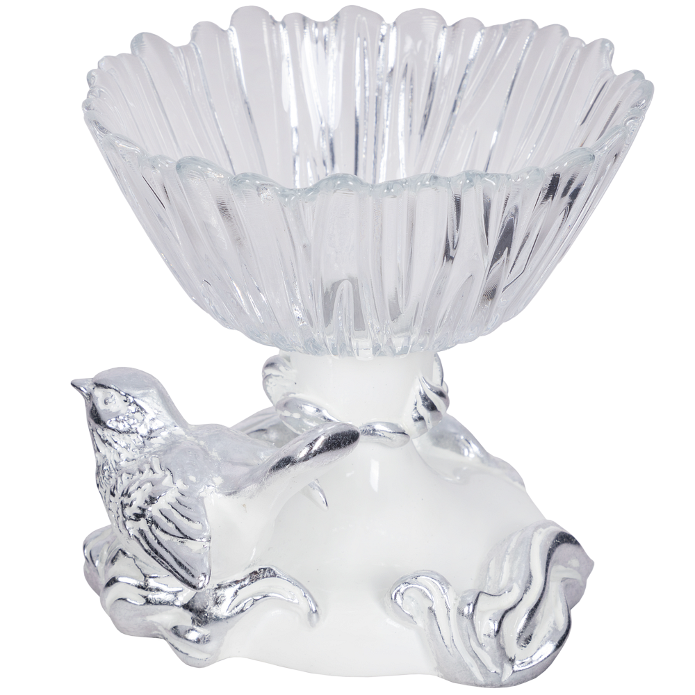 52087 Фруктовница-конфетница Белла Сильвер BOGACHO 4627196598874 - Вид №3