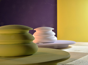 Матовая глазурованная керамическая подставка