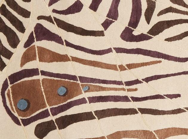 Deirdre Dyson Прямоугольный коврик ручной работы Butterfly 40 - Вид №1