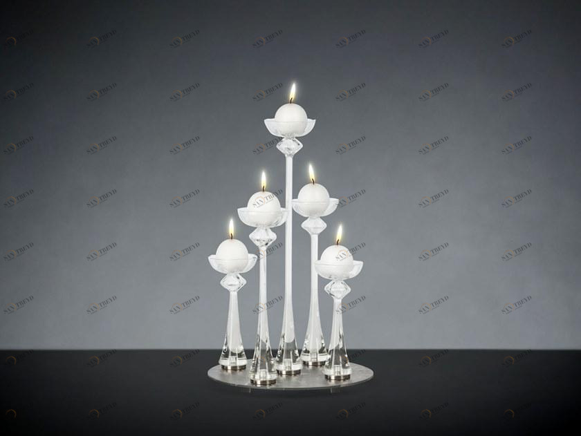 VGnewtrend Подсвечник из дутого стекла  5002024.00 