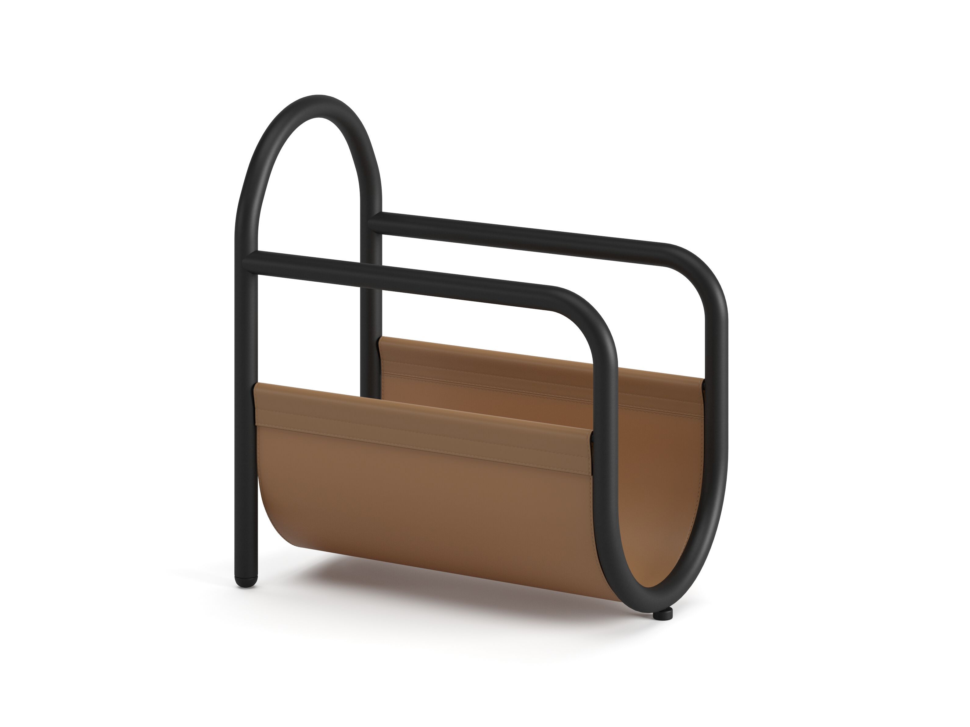 Держатель для журналов из кожи и металла Ersa PLEO ARCH-00034836