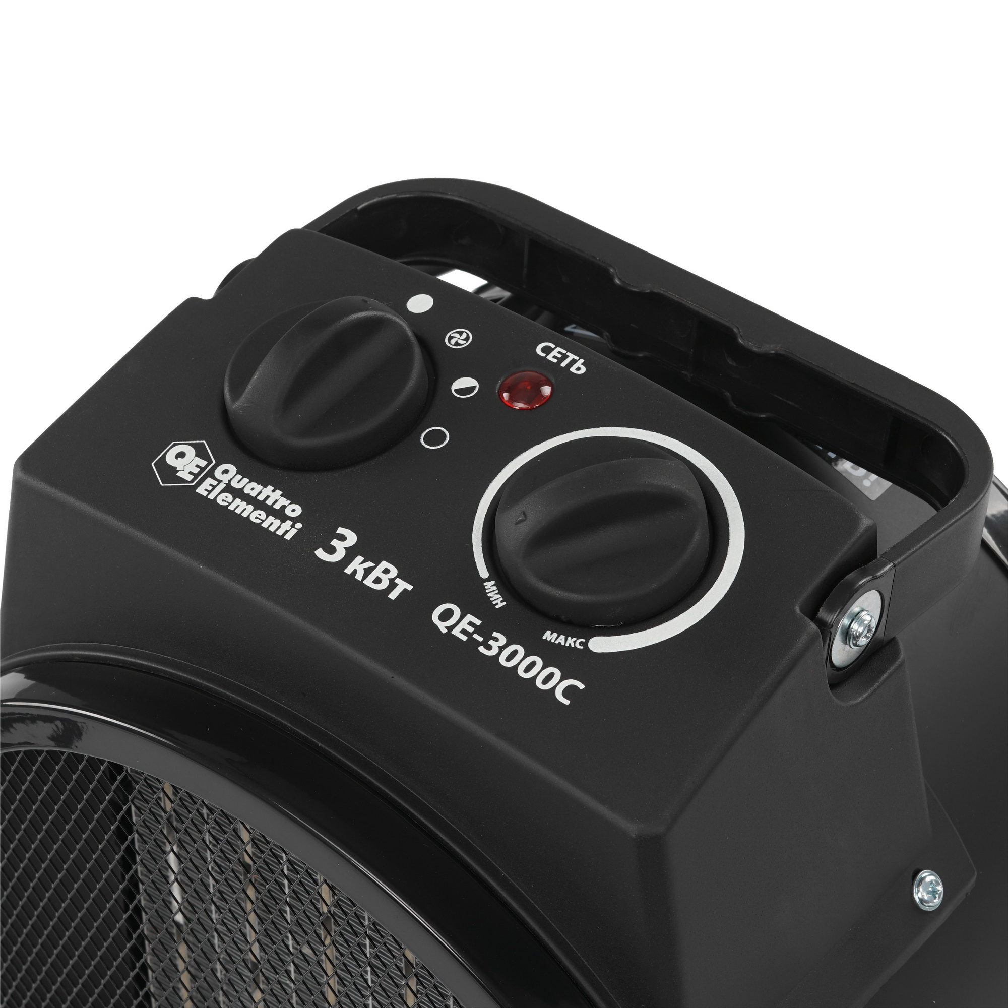 1037082 Тепловая пушка электрическая Quattro Elementi QE-3000C 649-233 STDN-0128697 - Вид №4