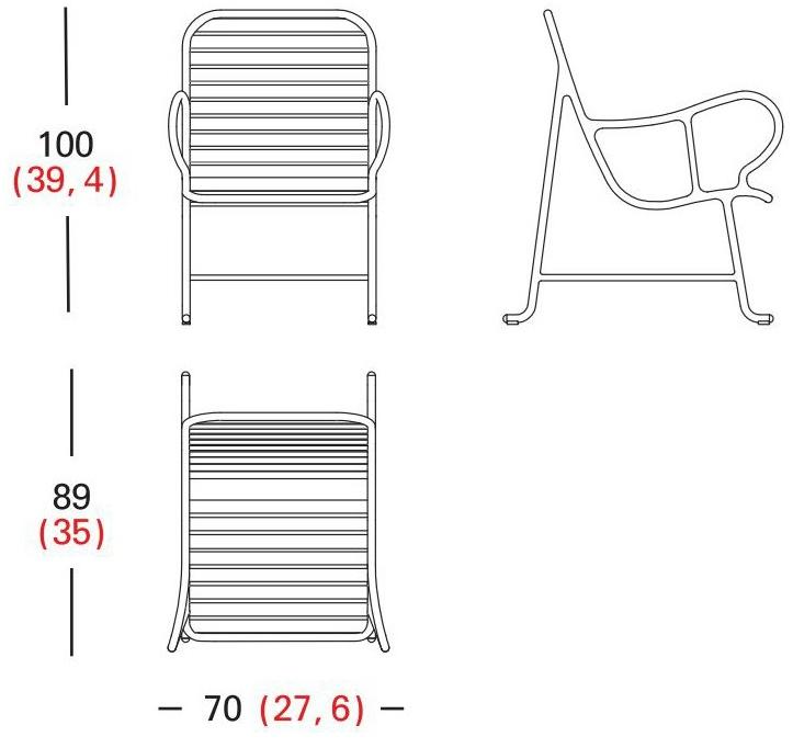 BD Barcelona Design Мягкое кресло с подлокотниками Gardenias indoor sun-id-1463582 - Вид №13