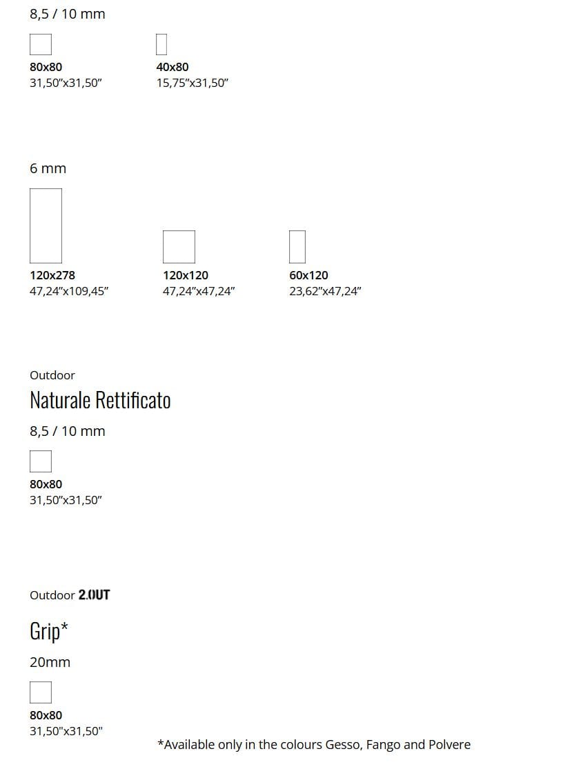 Пол / керамогранит с эффектом цемента CERAMICA FONDOVALLE пигмент ARCH-00067428 - Вид №4