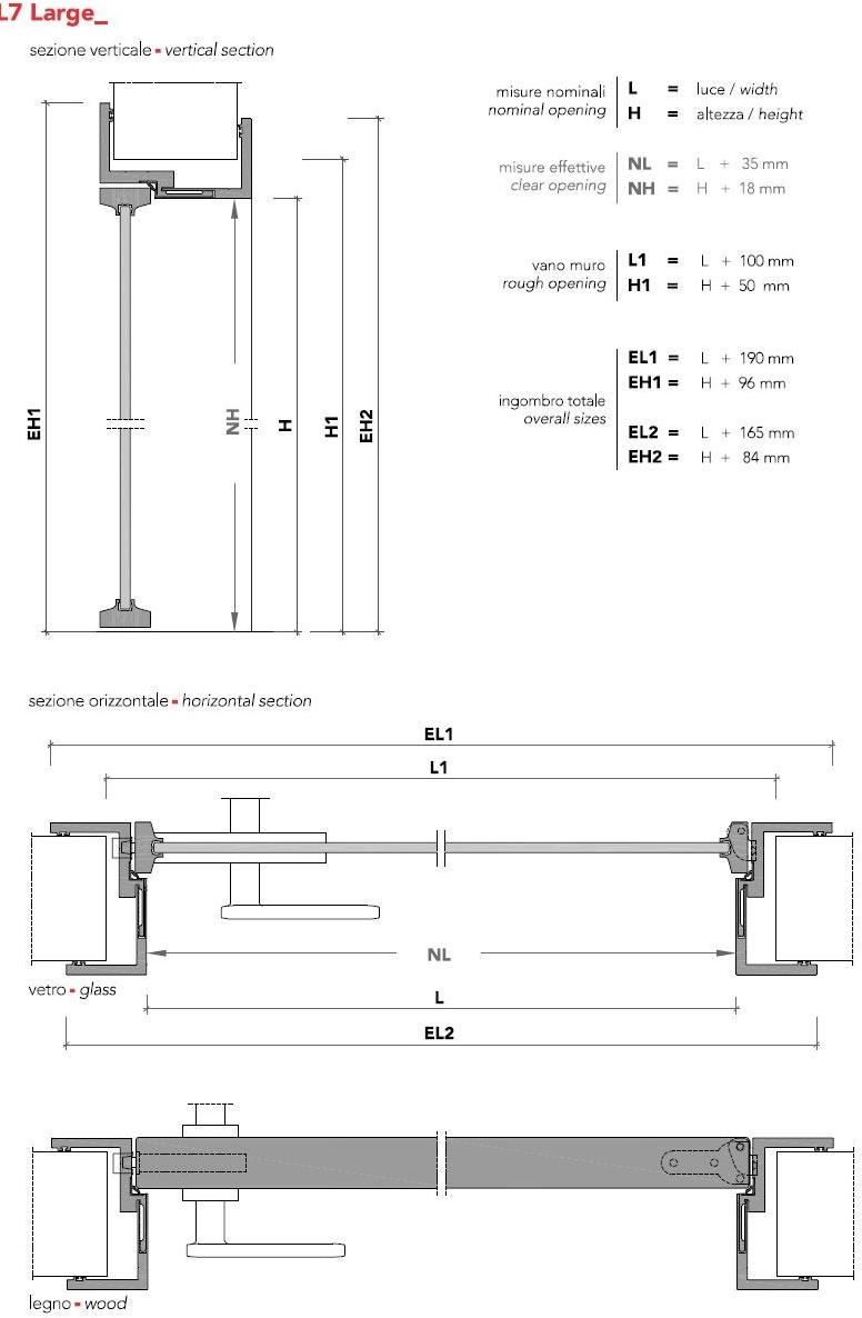 Lualdi Распашная дверь из алюминия в современном стиле со скрытыми петлями Architectural Santreyd sun-id-1377171 - Вид №9