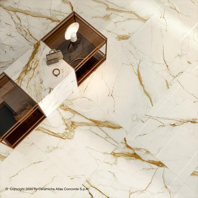 Atlas Concorde Пол из керамогранита с эффектом мрамора Marvel shine sun-id-1478972 - Вид №33