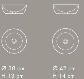 Накладная раковина на столешницу  овальная Nic Ovvio sun-id-1374333 - Вид №3