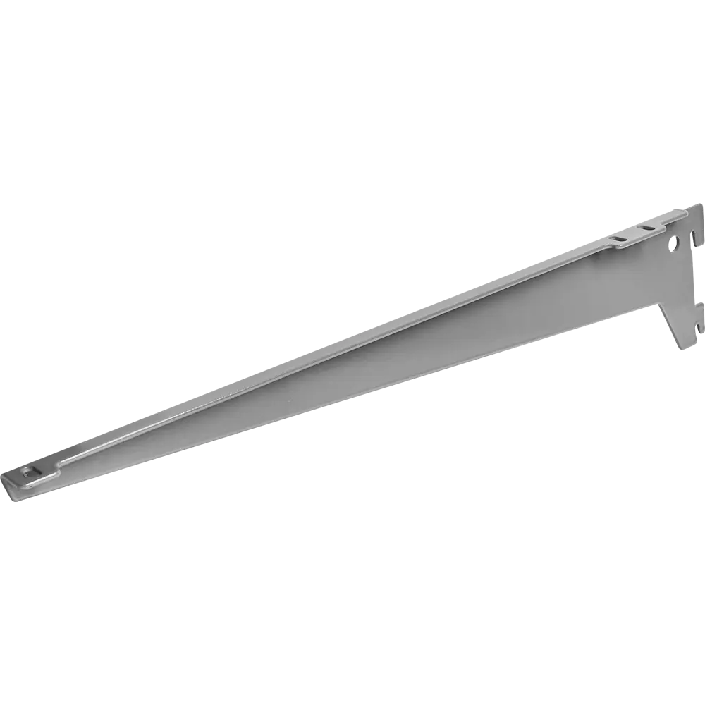 Кронштейн однорядный KONSENSA 1.85x7.67 см нагрузка до 50 кг цвет серый 2 шт. 89451660 STLM-2126325 