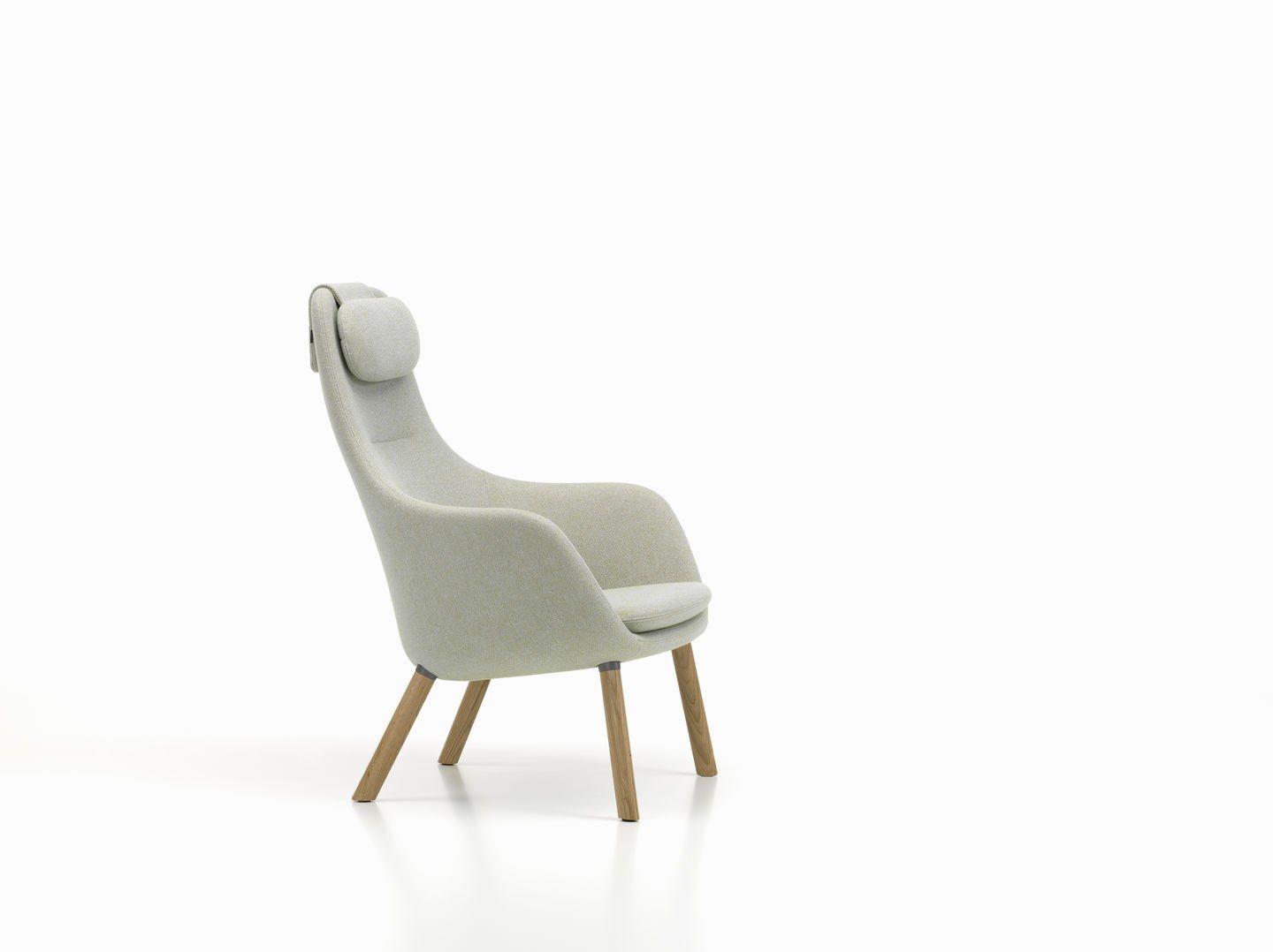 Тканевое кресло с подголовником VITRA HAL Lounge ARCH-00081015 - Вид №56