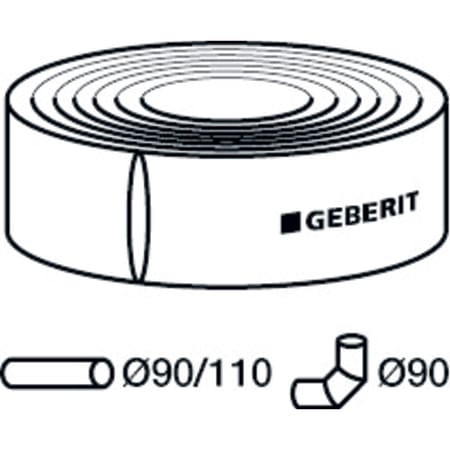 307.921.00.1 Звукоизолирующий рукав Geberit из ПЭ Geberit  - Вид №5