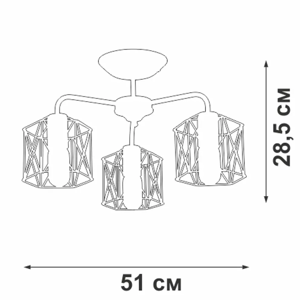 Потолочная люстра Vitaluce Актавия - элегантное освещение для вашего интерьера 83139317 STLM-0039281 - Вид №11