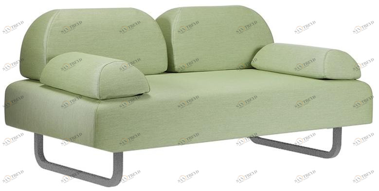 Vermobil 2-местный тканевый садовый диван Quatris Qt670