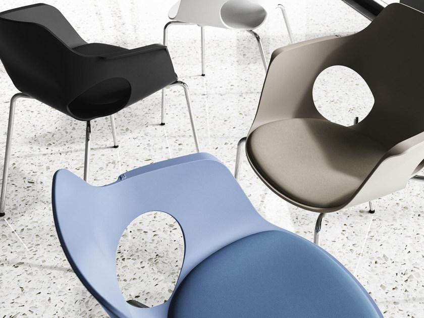 Arte & D Стул для конференций штабелируемый с подлокотниками Jamila C6070 v  - Вид №2