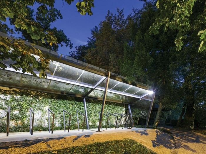 mmcité1 Укрытие из стали и стекла для велосипедов Edge sun-id-1398594 - Вид №4