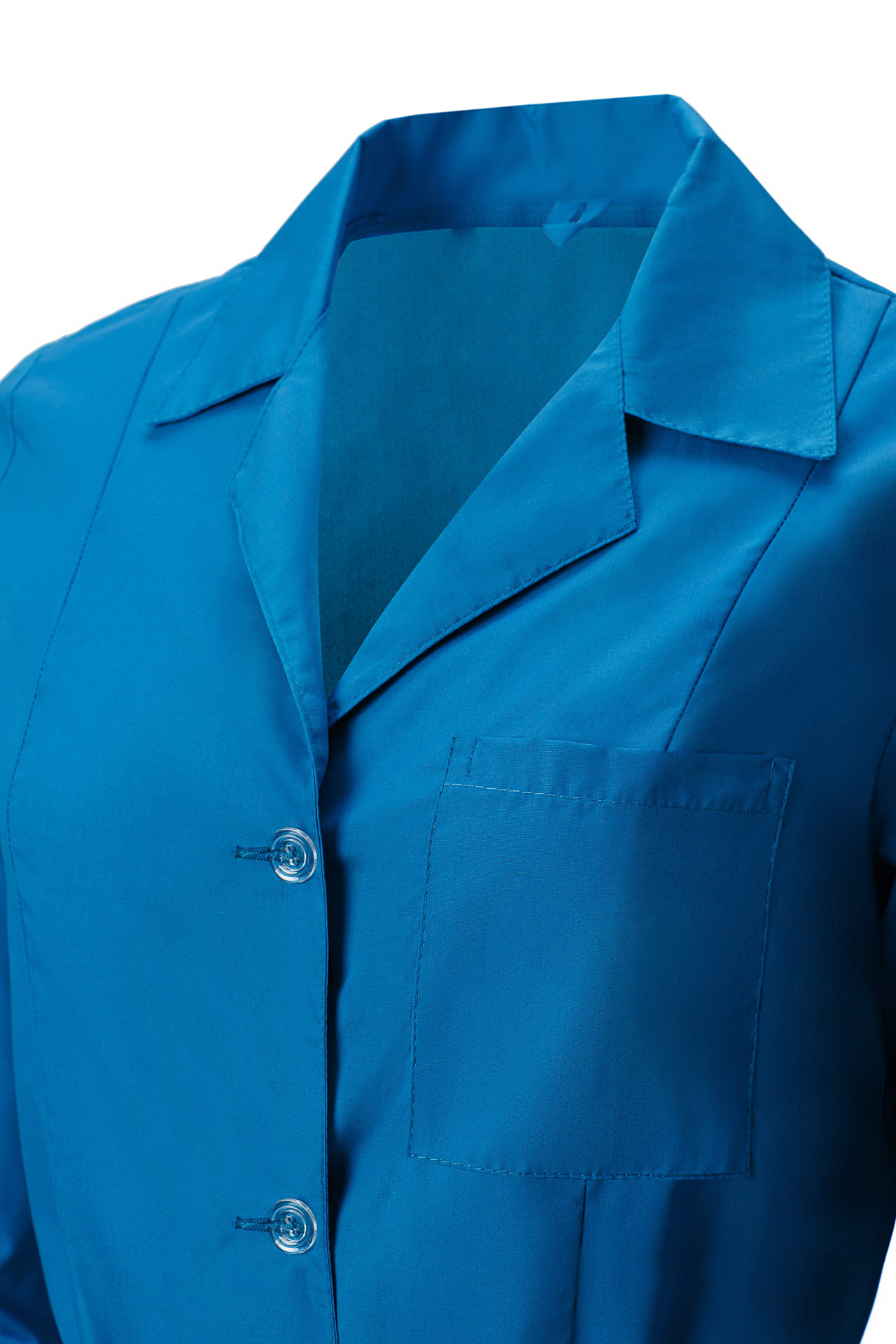 63267 Халат "Золушка" бирюза  Одежда для обслуживающего персонала  размер 54/158-164 Спецодежда  - Вид №2