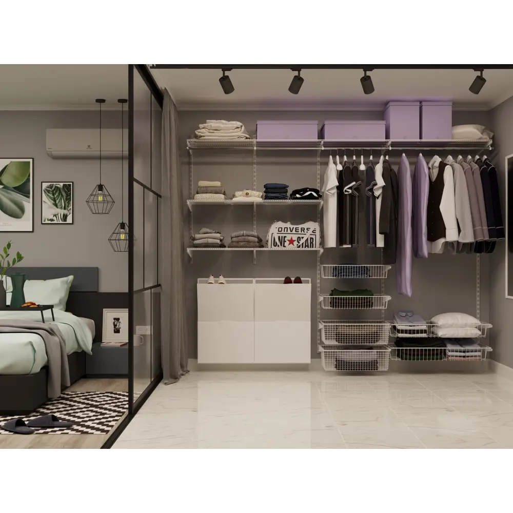 Сетчатая полка LARVIJ для гардеробной системы 60х40 см 13908026 STLM-0003980 - Вид №6