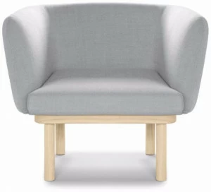 ALKI Кресло из ткани с подлокотниками Egon