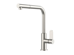 Однорычажный кухонный смеситель со съемным ручным душем