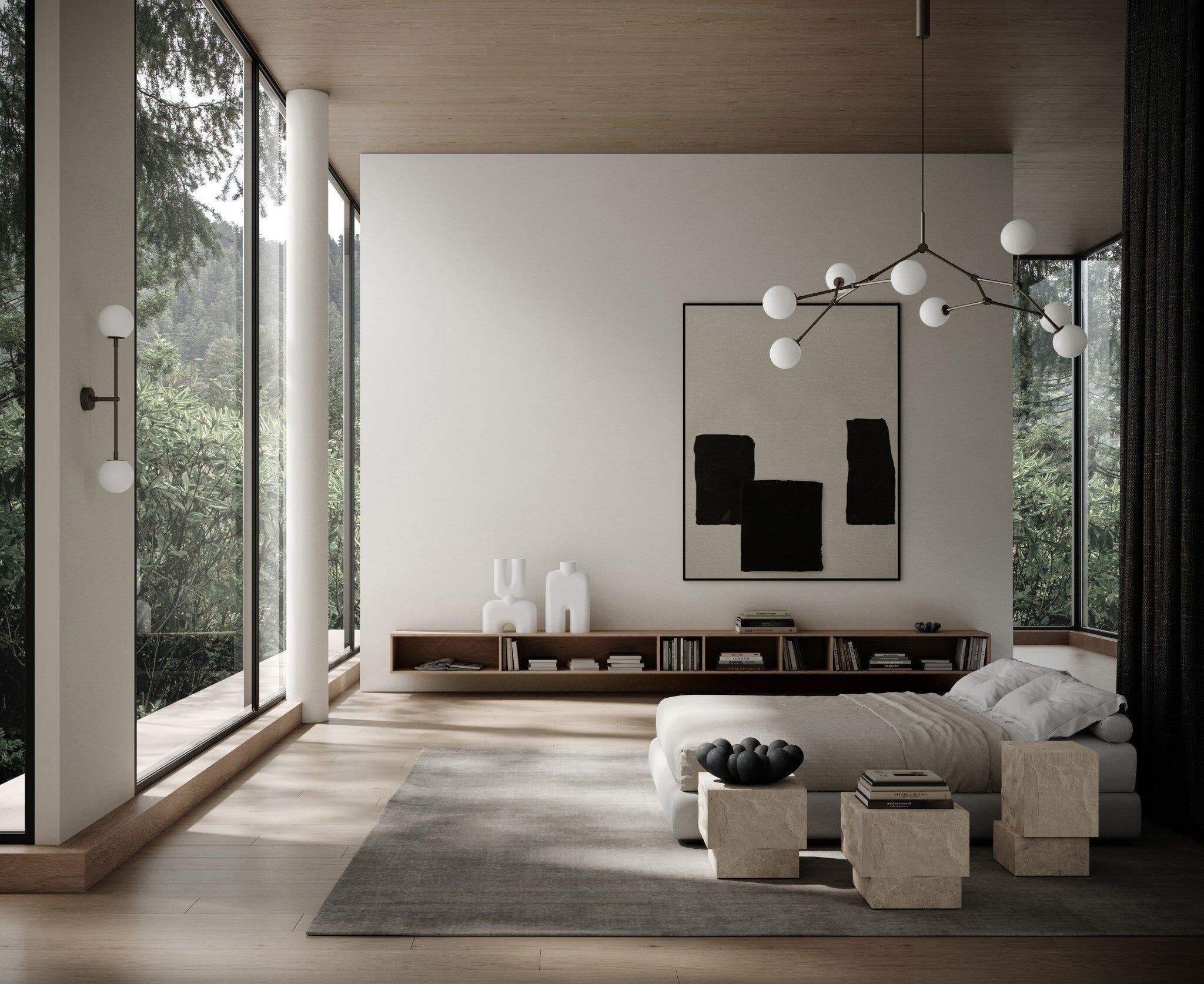 Низкий журнальный столик из известняка 101 Copenhagen Temple ARCH-00037919 - Вид №3