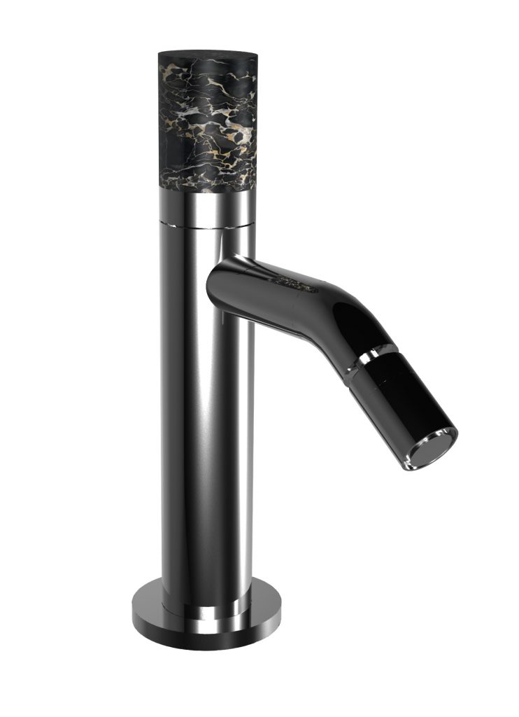 40322 Смеситель для биде со сливом clic-clac. Bongio Aqua