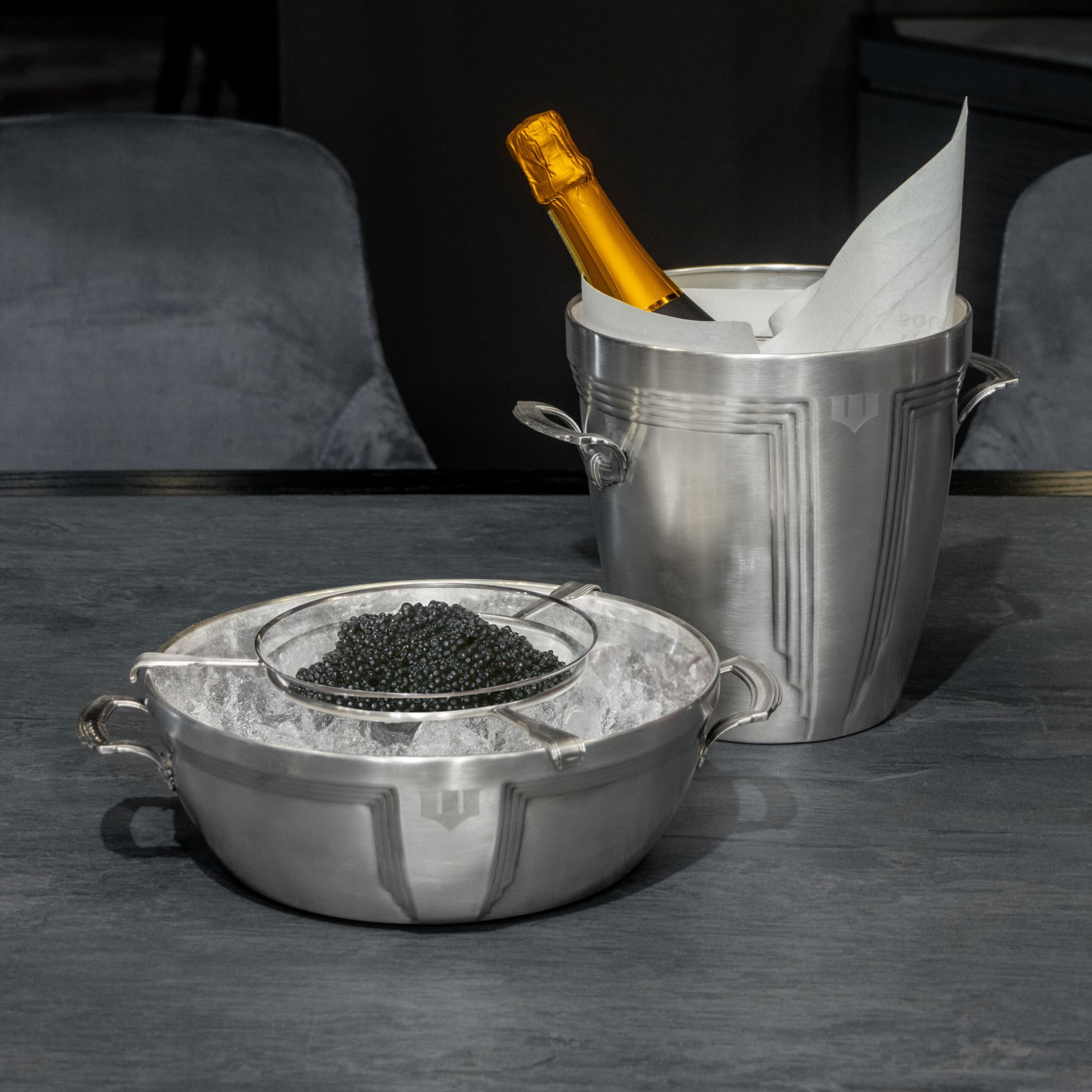 Серебряное ведро для льда Wayne Enterprises Home Collection WE-DNG05 ARCH-00044003