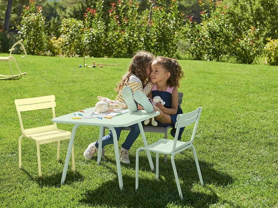 Алюминиевая скамья со спинкой Fermob Luxembourg Kid ARCH-00144278 - Вид №2