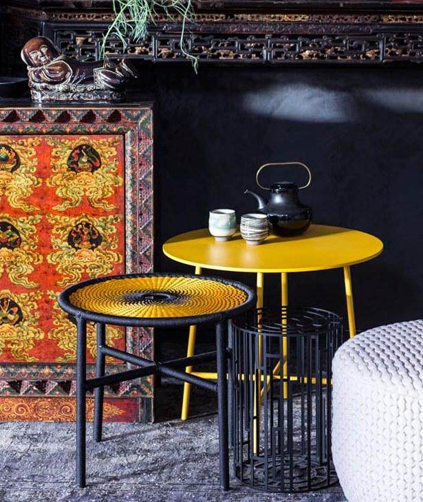 Moroso Круглый журнальный столик из мдф и стали Tia maria sun-id-1399009 - Вид №7