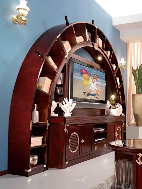 Caroti Самонесущая оборудованная стена с подставкой под телевизор Arkata 833  - Вид №1