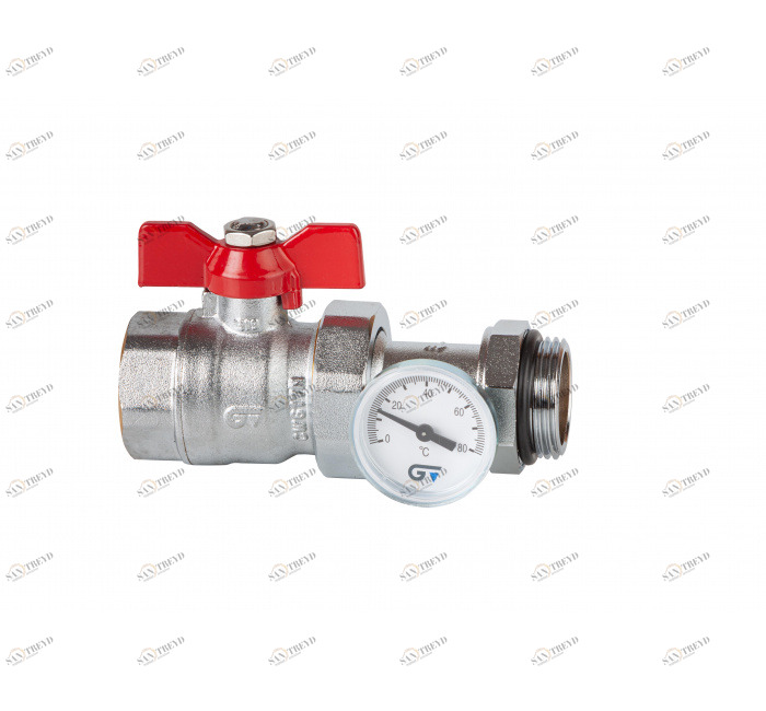 GENEBRE K3046r Комплект соединителей для коллектора холодной воды (K3046B) и горячей воды (K3046R) 