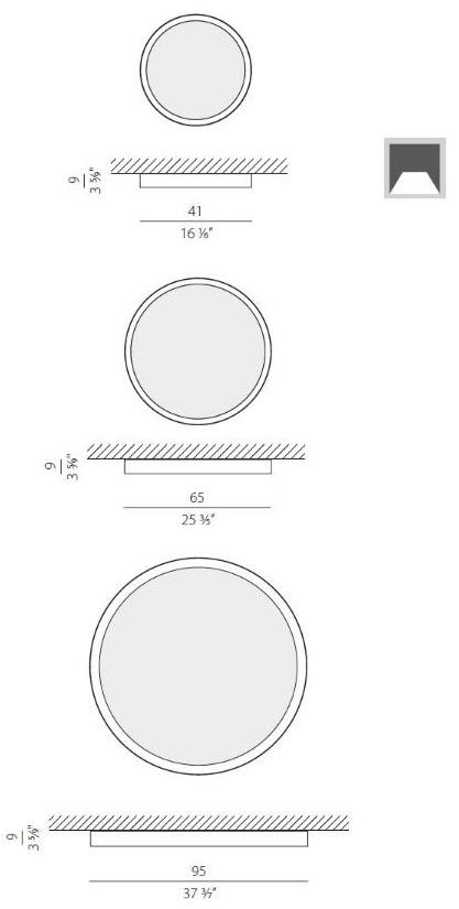 PANZERI Настенный светильник / потолочный светильник Planet ring sun-id-1415904 - Вид №3