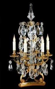 Tisserant Хрустальная настольная лампа Cristallo di boemia