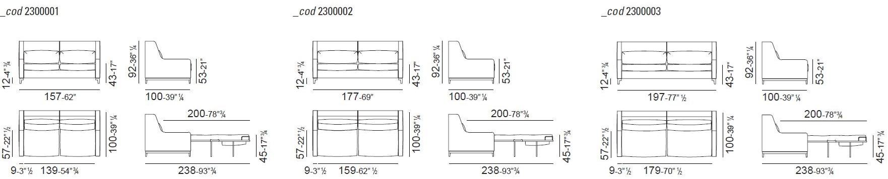 Vibieffe Кожаный диван-кровать sun-id-1384083 - Вид №1