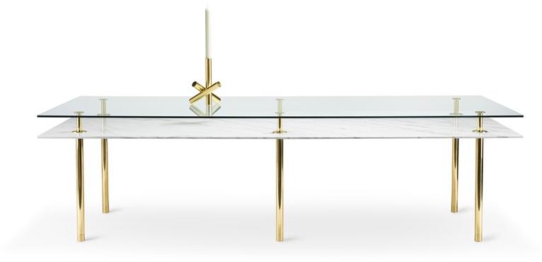 GHIDINI1961 Прямоугольный мраморный стол Legs sun-id-1466202 - Вид №6