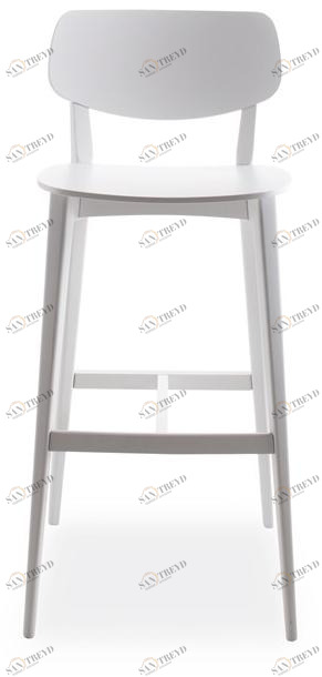 Billiani Табурет из бука со спинкой Doll 557