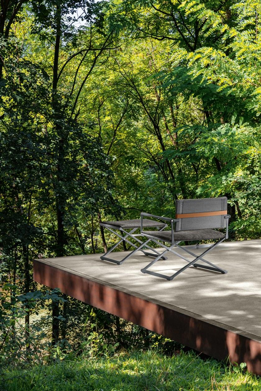 Talenti Складной тканевый садовый стул с подлокотниками Riviera Rivpr - Вид №4