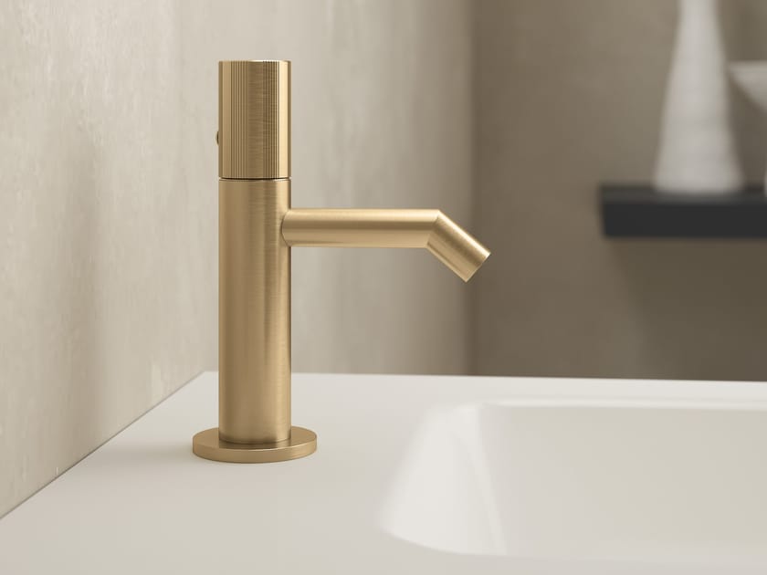 Смеситель для биде с одной ручкой из нержавеющей стали Rubinetterie Treemme 28mm ARCH-00108548