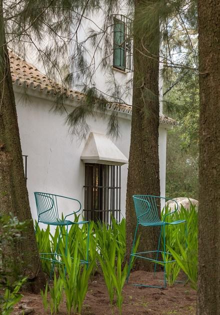 iSimar Стул садовый стальной с подлокотниками Bolonia 8066 / 8065 - Вид №7