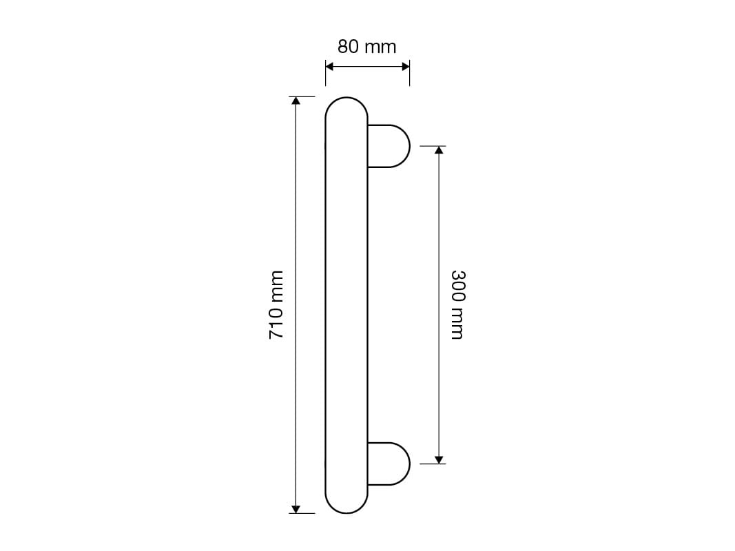 Латунная ручка LINEA CALI' ARCH-00132904 - Вид №2