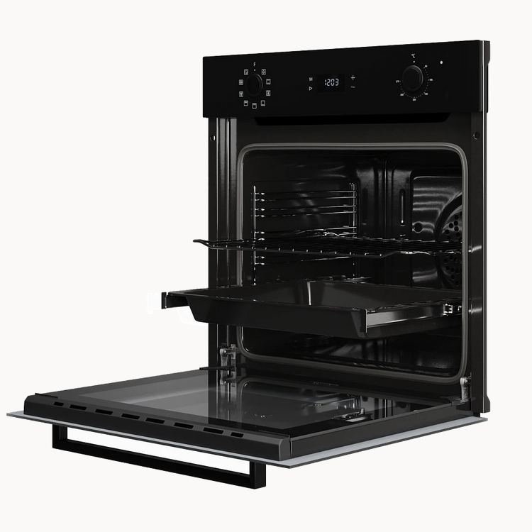 9121442 Электрический духовой шкаф Monsher MOE 6093 Noir черный STDN-0049520 - Вид №2