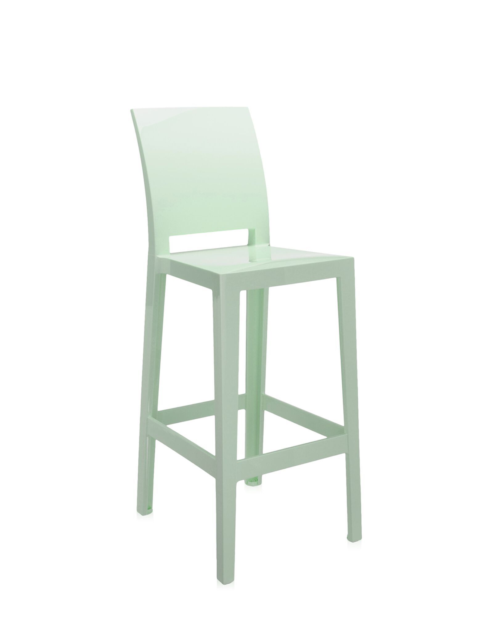 Высокий стул из поликарбоната со спинкой Kartell Ghost ARCH-00046070 - Вид №46